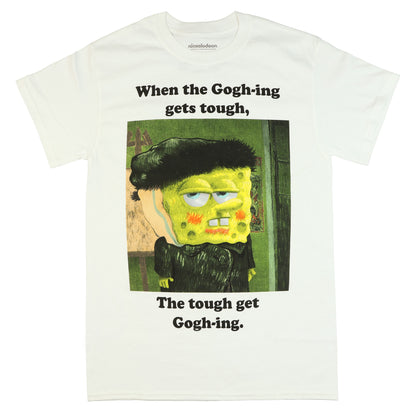 SpongeBob SquarePants Shirt Men's Van Gogh-ing Short Sleeve Tee