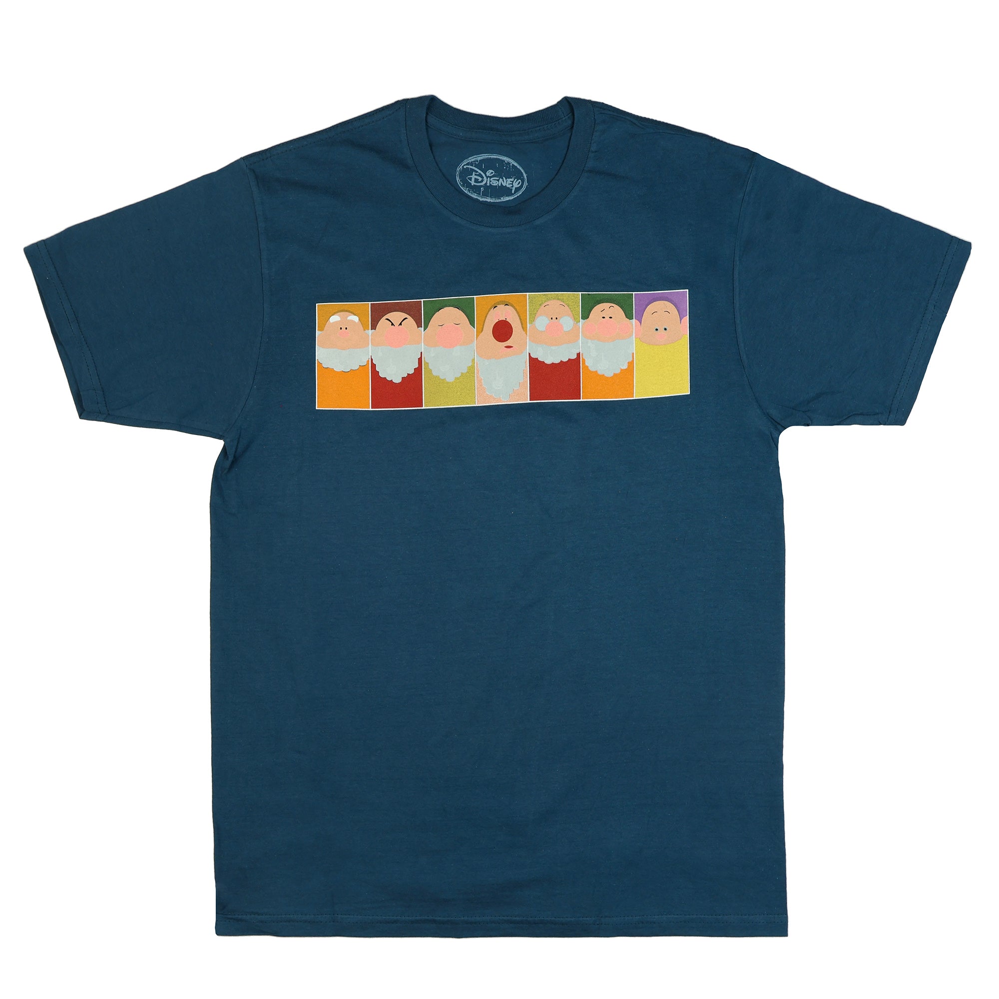 Disney Snow White Shirt Men's The Seven Dwarfs Short Sleeve Tee