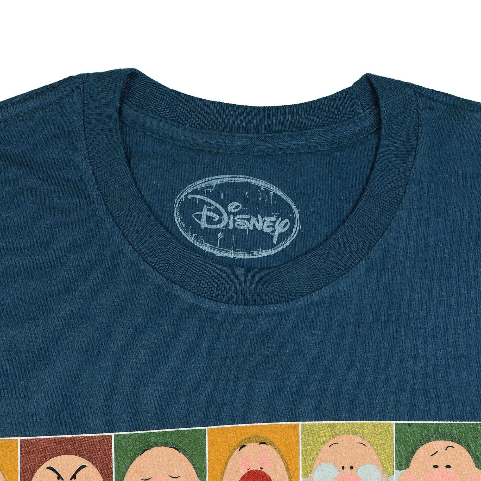 Disney Snow White Shirt Men's The Seven Dwarfs Short Sleeve Tee