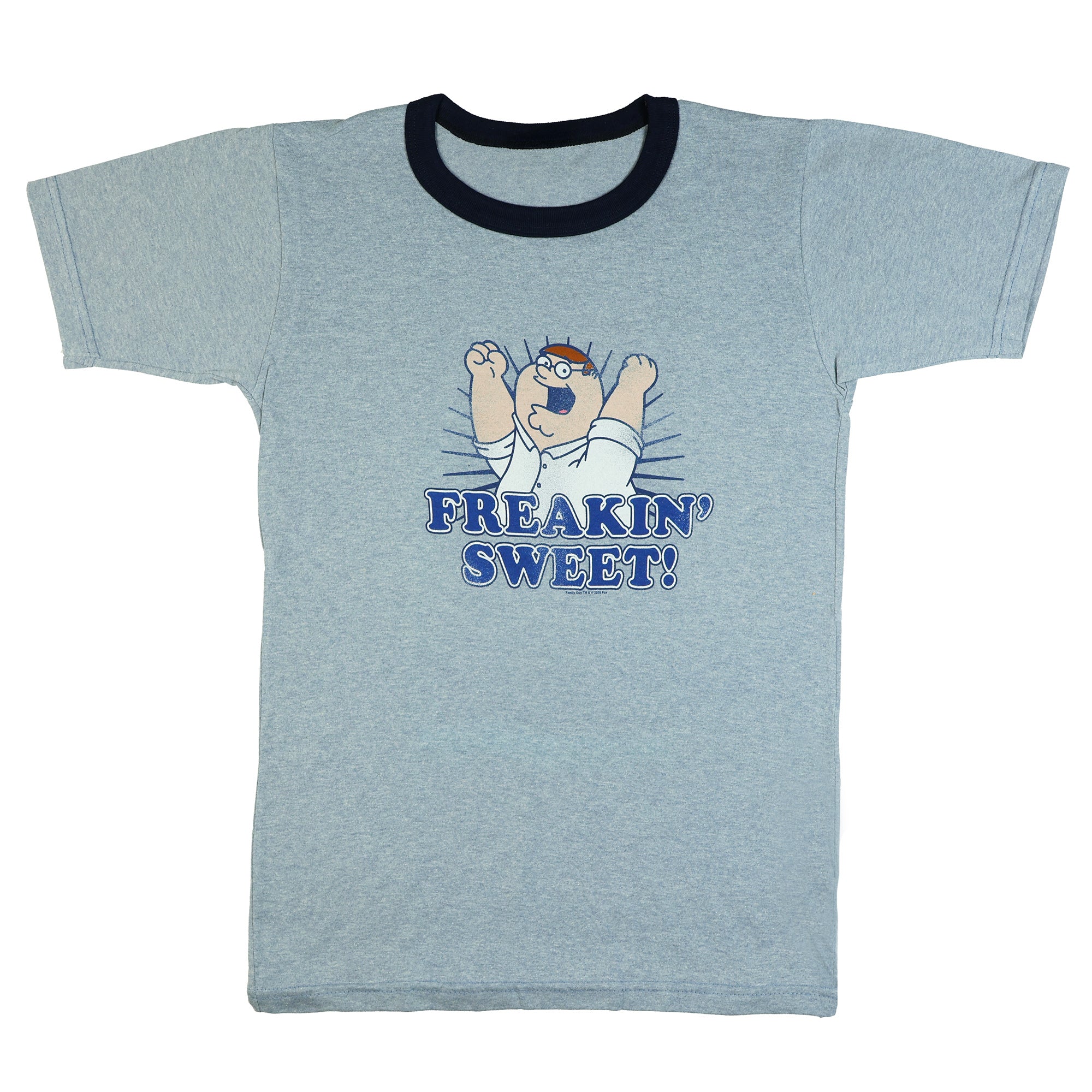Family Guy Shirt Men's Peter Griffin Freakin Sweet Short Sleeve Top