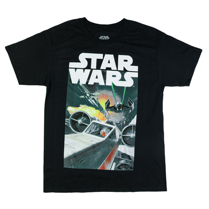 Disney Star Wars T-Shirt Men's Death Star Trench Short Sleeve Tee