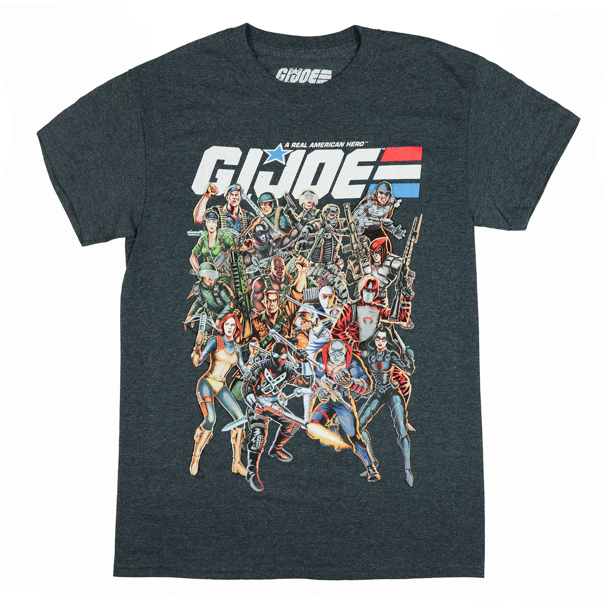 G.I. Joe T-Shirt Men's A Real American Hero Short Sleeve Top