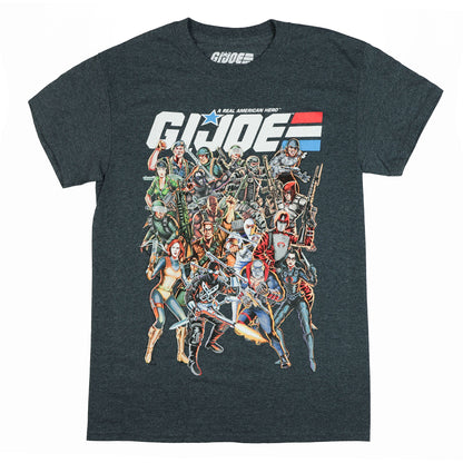 G.I. Joe T-Shirt Men's A Real American Hero Short Sleeve Top