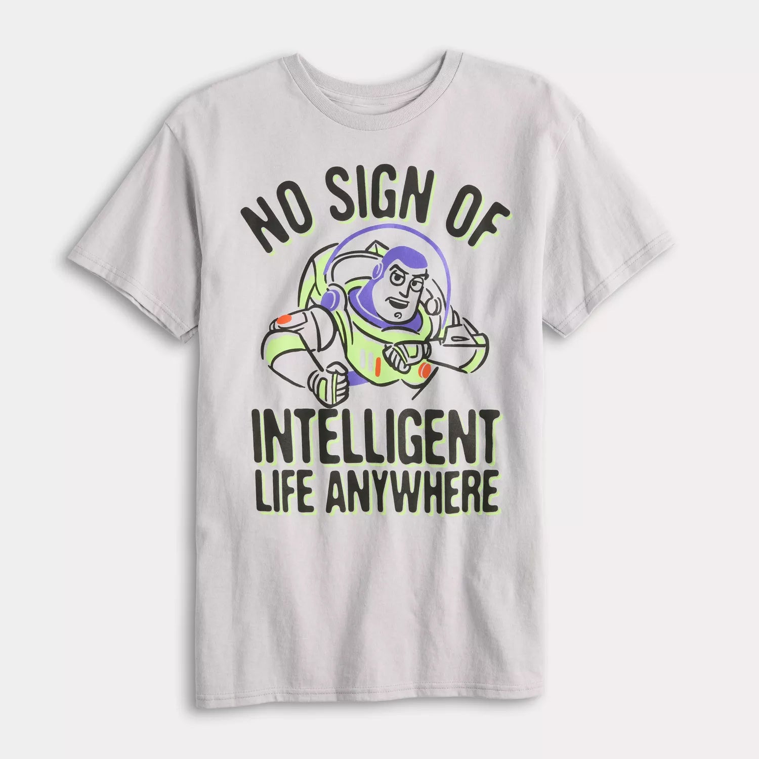 Toy Story T-Shirt Men's Intelligent Life Buzz Short Sleeve Tee