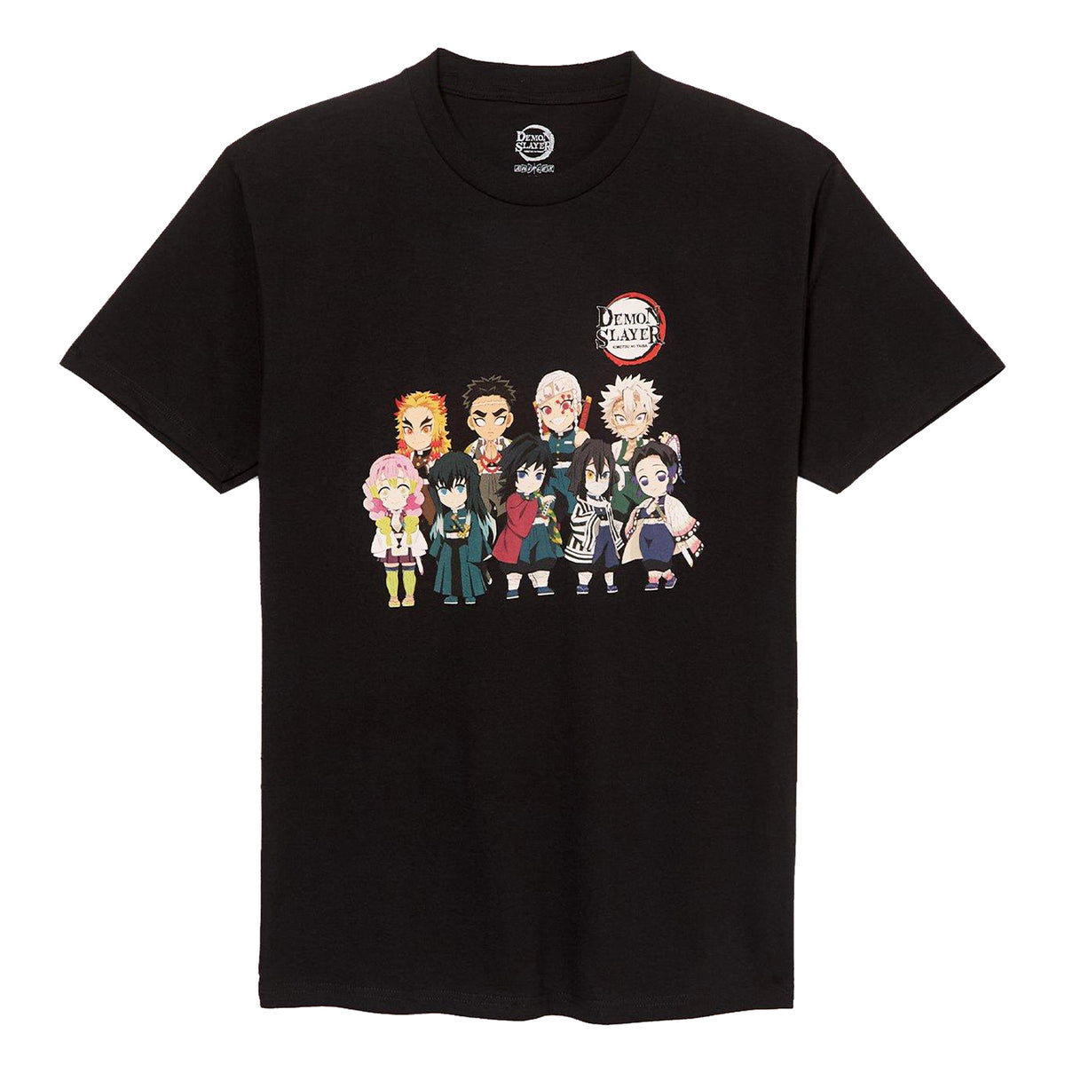 Demon Slayer T-Shirt Men's Chibi Hashira Squad Anime Tee