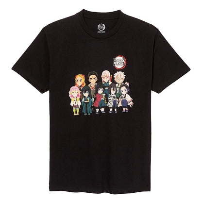 Demon Slayer T-Shirt Men's Chibi Hashira Squad Anime Tee
