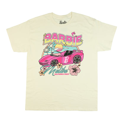 Barbie T-Shirt Men's Malibu California Coast Short Sleeve Tee