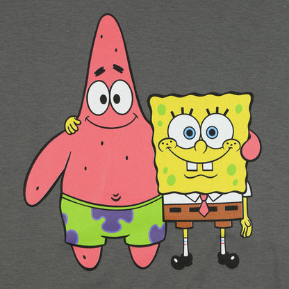 SpongeBob SquarePants T-Shirt Men's Best Buds Short Sleeve Tee