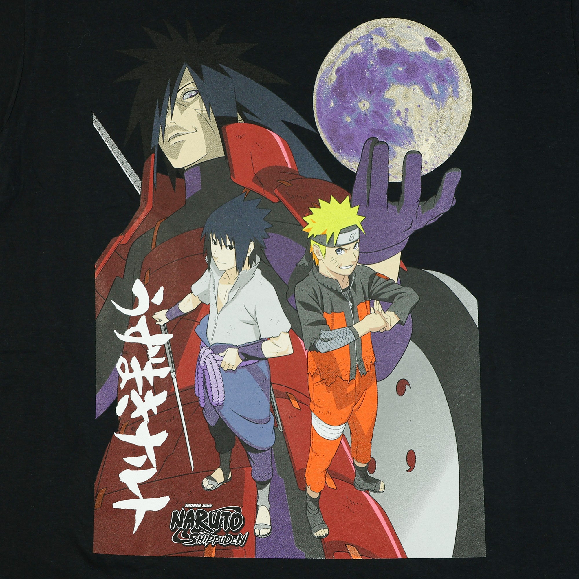 Naruto Shippuden T-Shirt Men's Jack of All Trades Graphic Tee