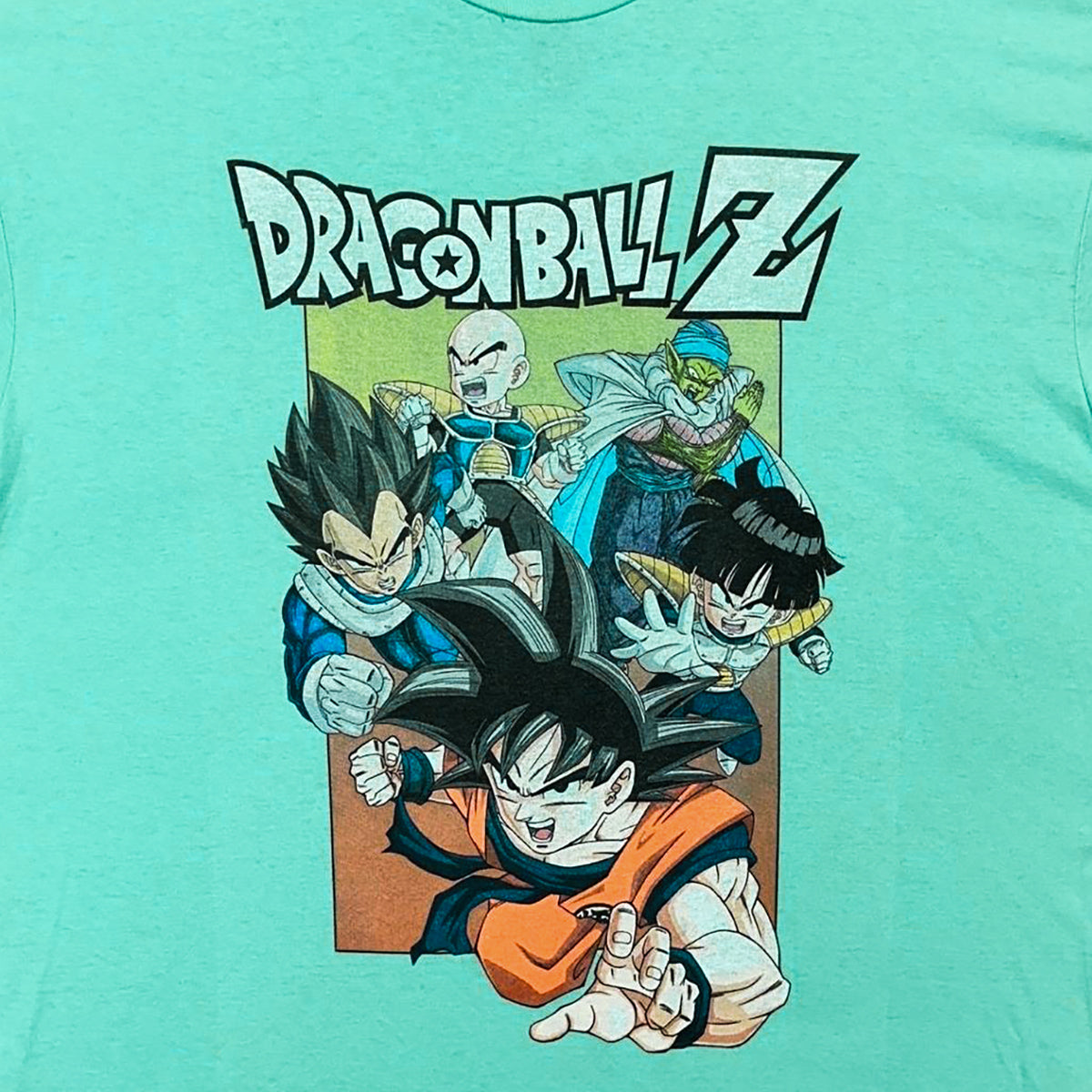 Dragon Ball Z T-Shirt Men's Group Attack Short Sleeve Tee