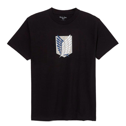 Attack on Titan T-Shirt Men's Wings of Freedom Graphic Tee