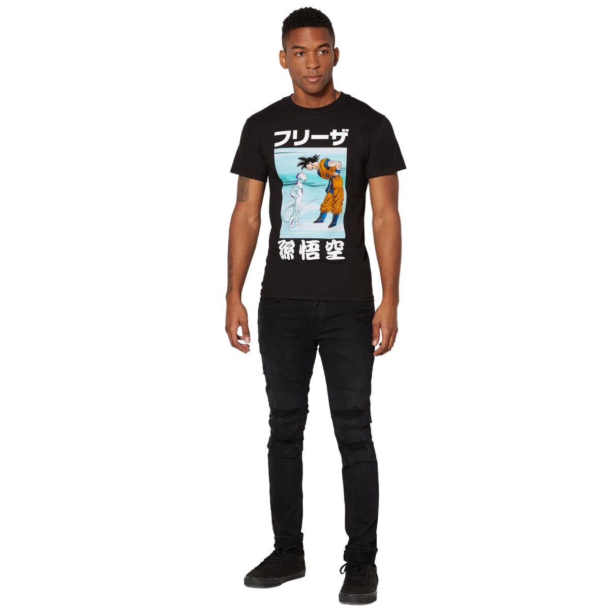 Dragon Ball Z T-Shirt Men's Frieza and Goku Graphic Tee