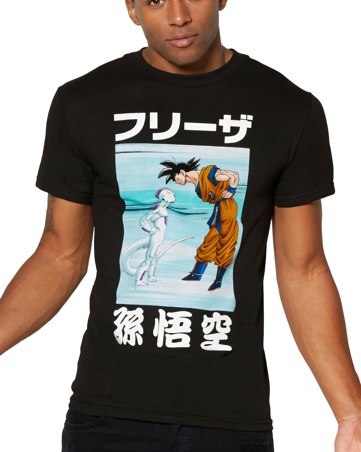Dragon Ball Z T-Shirt Men's Frieza and Goku Graphic Tee