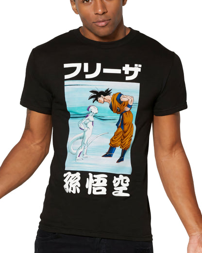 Dragon Ball Z T-Shirt Men's Frieza and Goku Graphic Tee