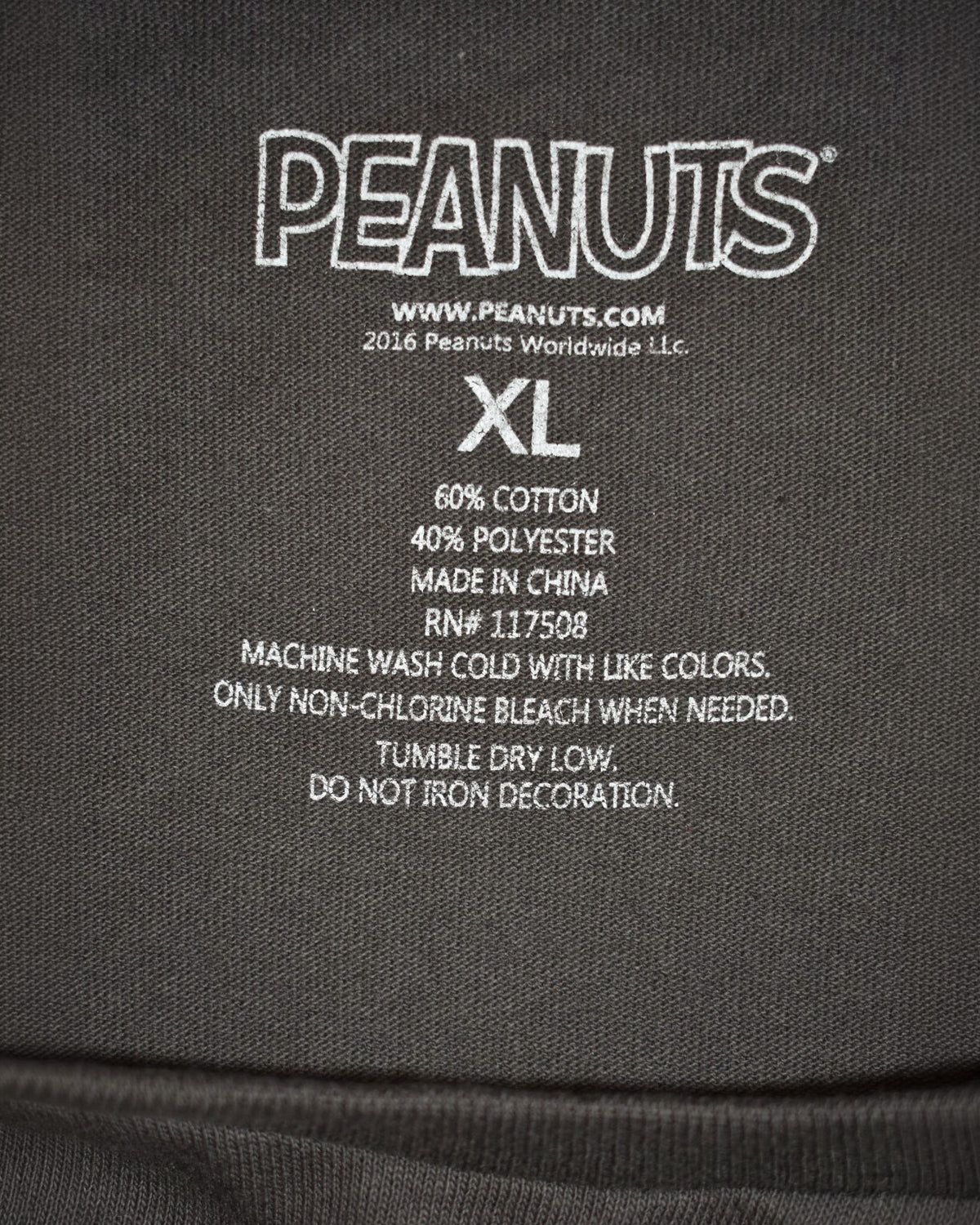 Peanuts T-Shirt Men's Snoopy Chill Distressed Graphic Tee