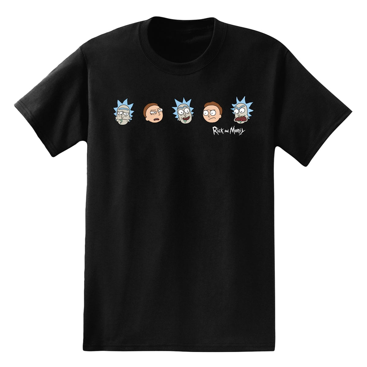 Rick and Morty T-Shirt Men's Multiverse Expressions Graphic Tee
