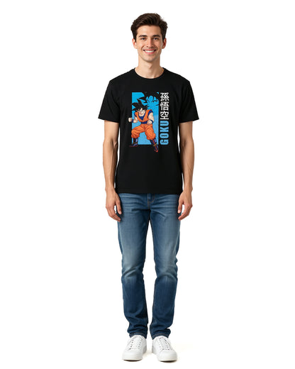 Dragon Ball Z T-Shirt Men's Enraged Warrior Goku Short Sleeve Tee