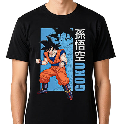 Dragon Ball Z T-Shirt Men's Enraged Warrior Goku Short Sleeve Tee