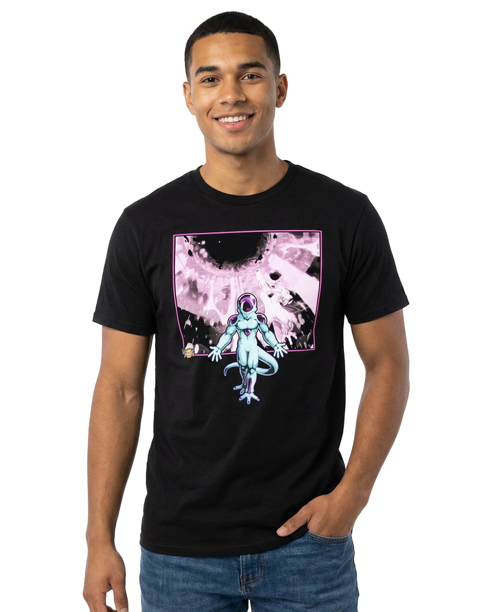Dragon Ball Super T-Shirt Men's Frieza Anime Short Sleeve Top