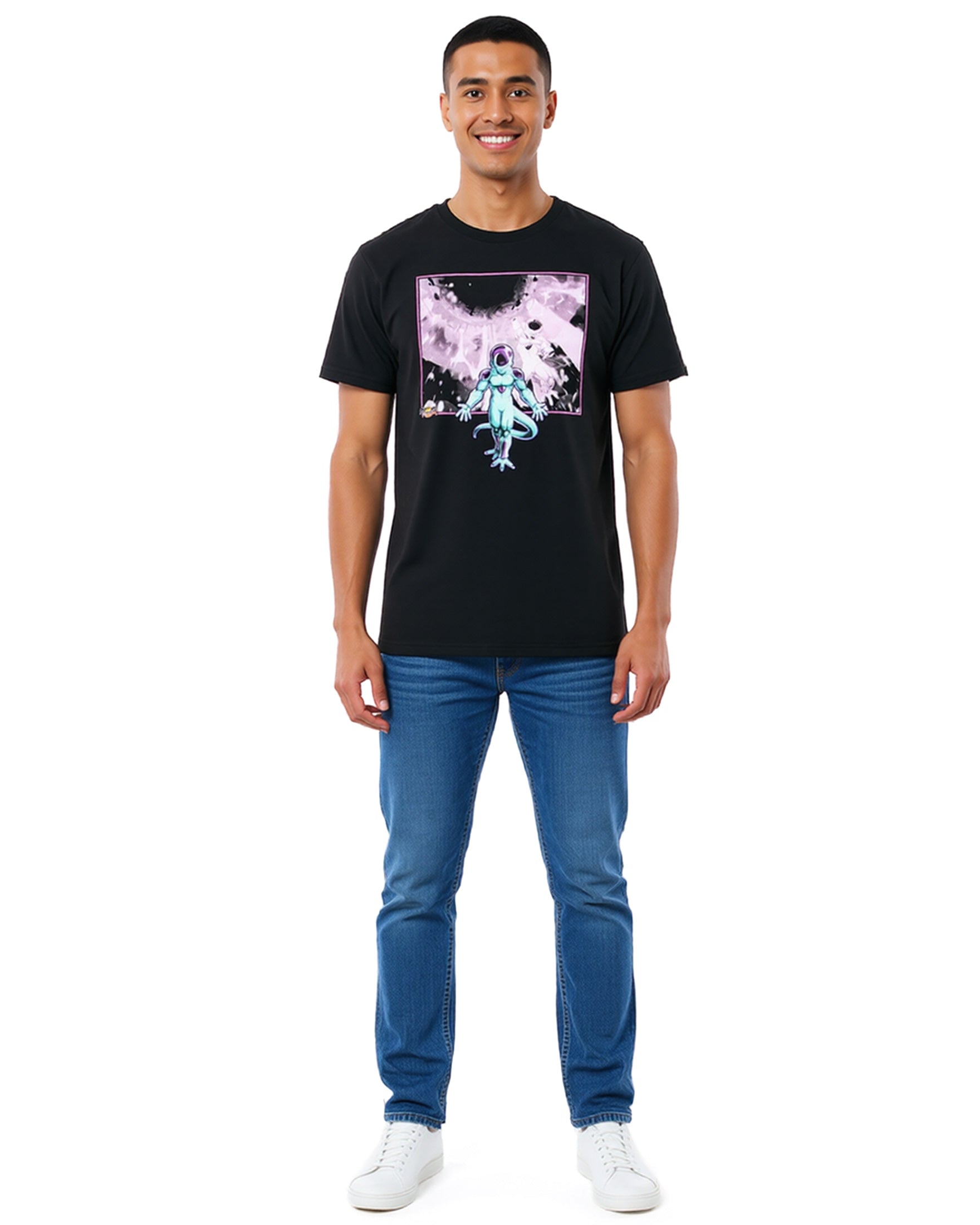 Dragon Ball Super T-Shirt Men's Frieza Anime Short Sleeve Top