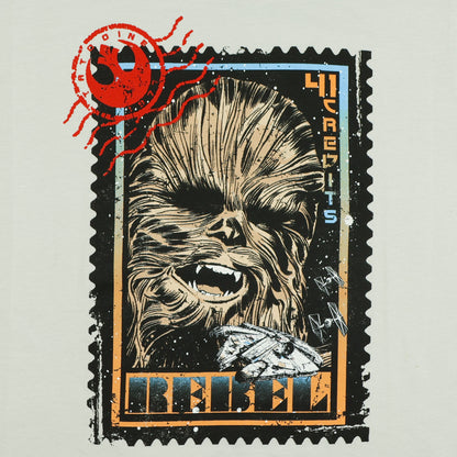 Disney Star Wars Shirt Men's Chewbacca Rebel Short Sleeve Tee