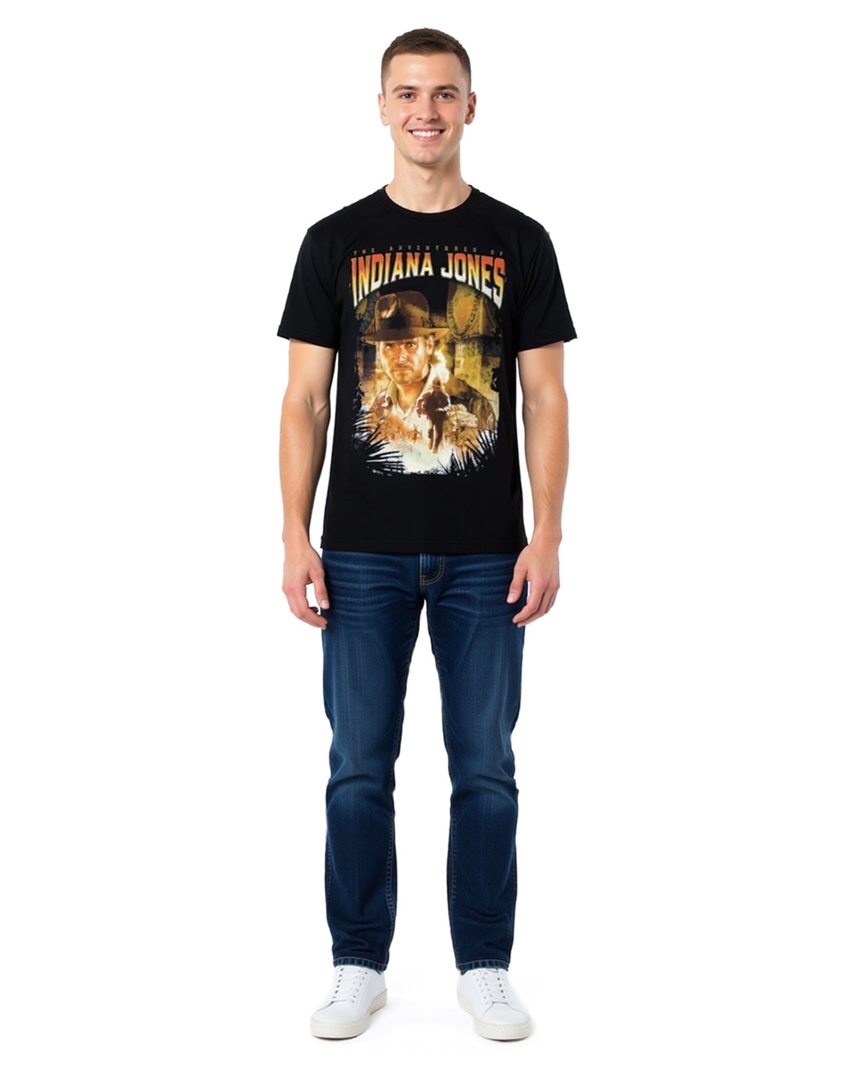 The Adventures of Indiana Jones T-Shirt Men's Character Tee