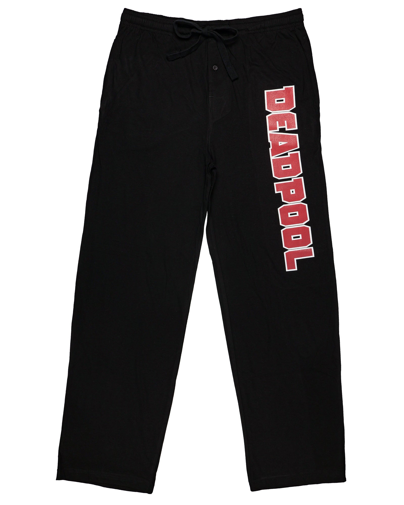 Marvel Comics Pajamas Men's Deadpool Short Sleeve Shirt and Pant Set