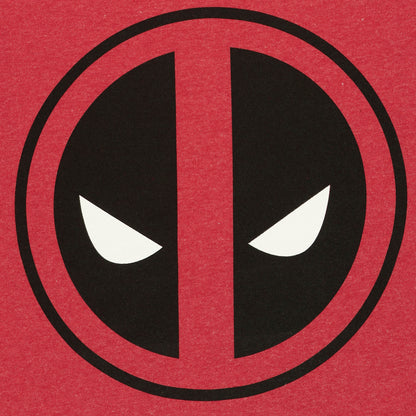 Marvel Comics Pajamas Men's Deadpool Short Sleeve Shirt and Pant Set
