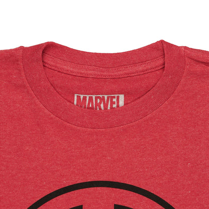 Marvel Comics Pajamas Men's Deadpool Short Sleeve Shirt and Pant Set