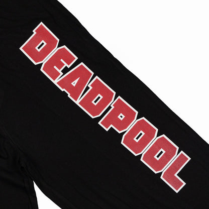 Marvel Comics Pajamas Men's Deadpool Short Sleeve Shirt and Pant Set