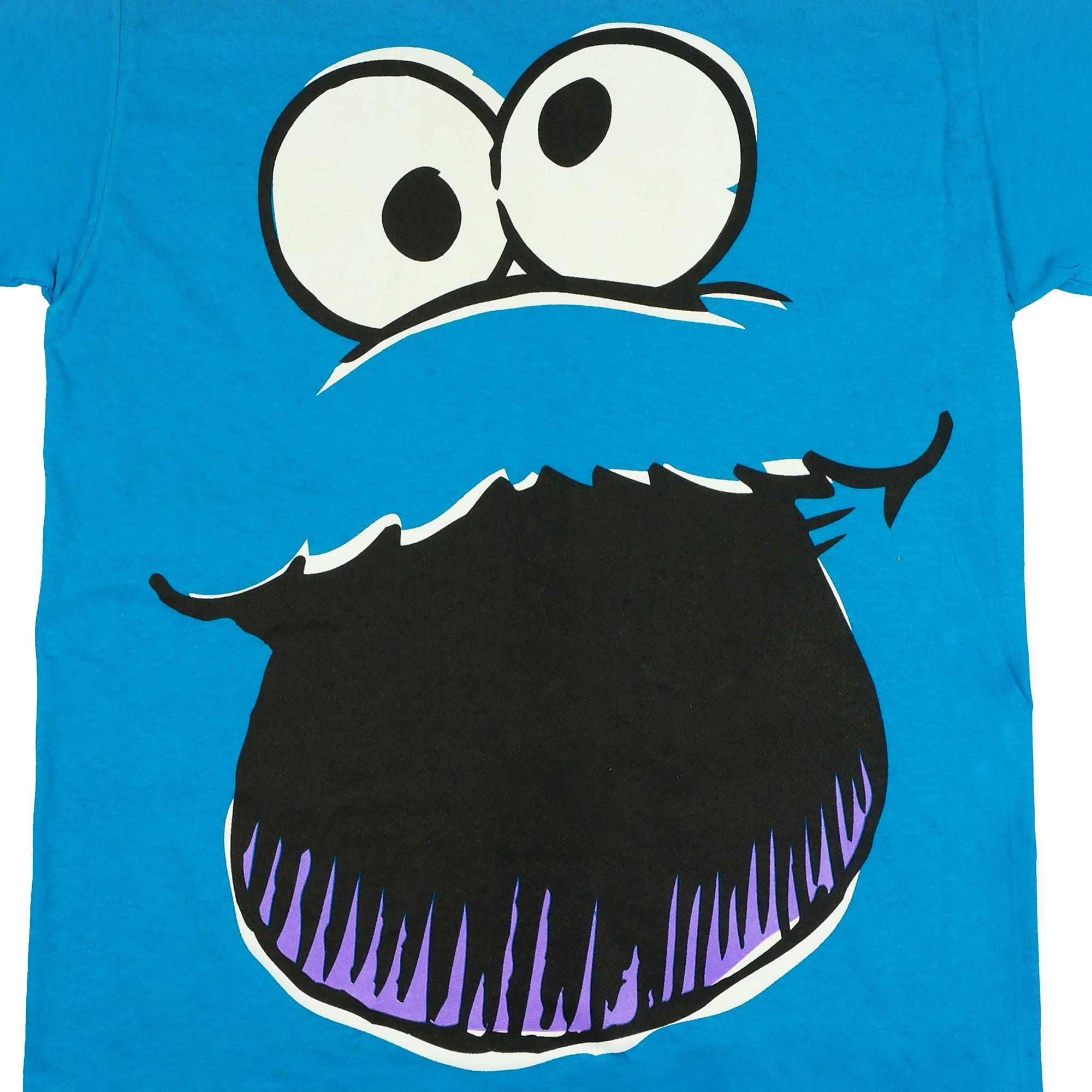 Sesame Street T-Shirt Men's Cookie Monster Tee With Gift Box Tin