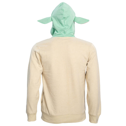 Disney Star Wars Hoodie Boys' Grogu Zip Up  Hooded Sweatshirt