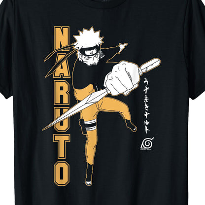 Naruto Shippuden T-Shirt Men's Uzumaki Action Anime Tee