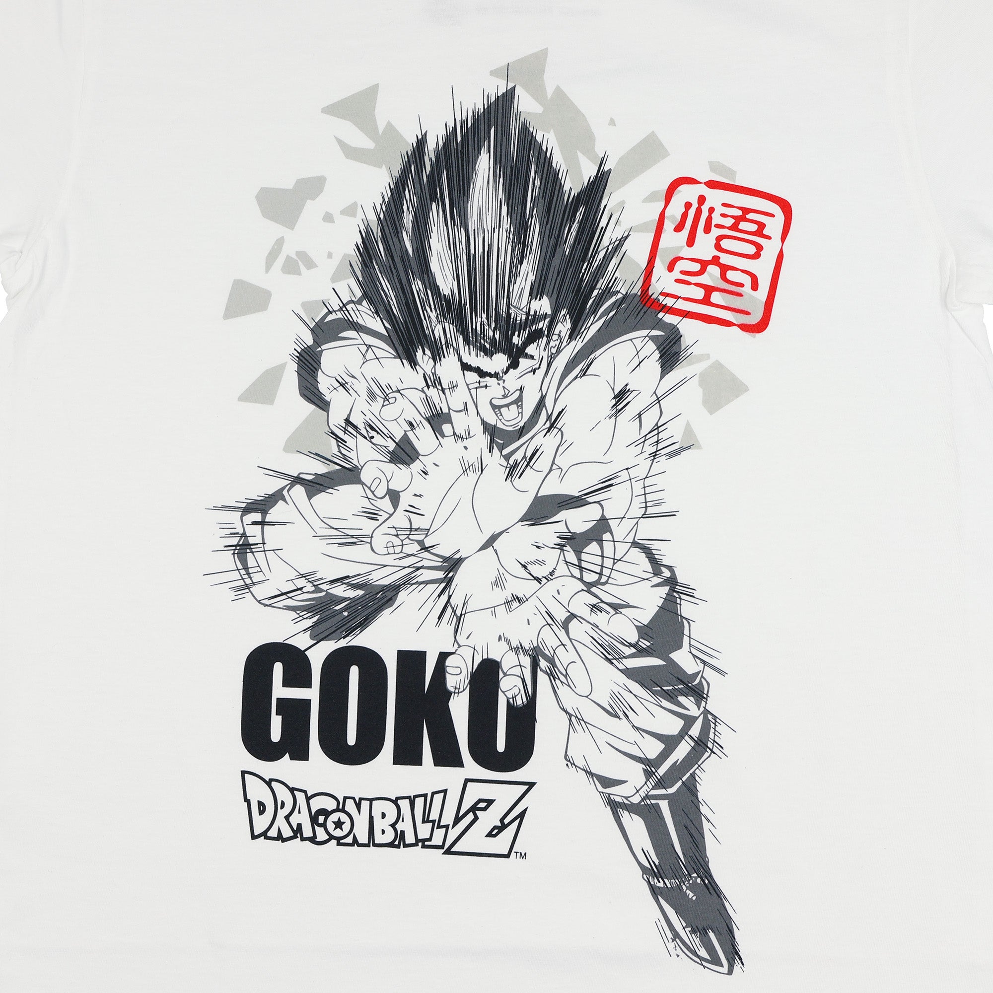 Dragon Ball Z T-Shirt Men's Light Energy Beam Sketch Design Tee