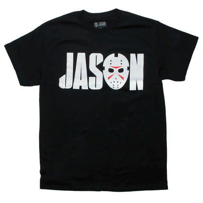 Friday the 13th T-Shirt Men's Jason Mask Design Graphic Tee