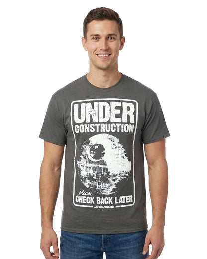 Star Wars Shirt Men's Death Star Short Sleeve Tee Big And Tall