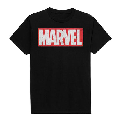 Marvel T-Shirt Men's Red Box Distressed Big and Tall Tee