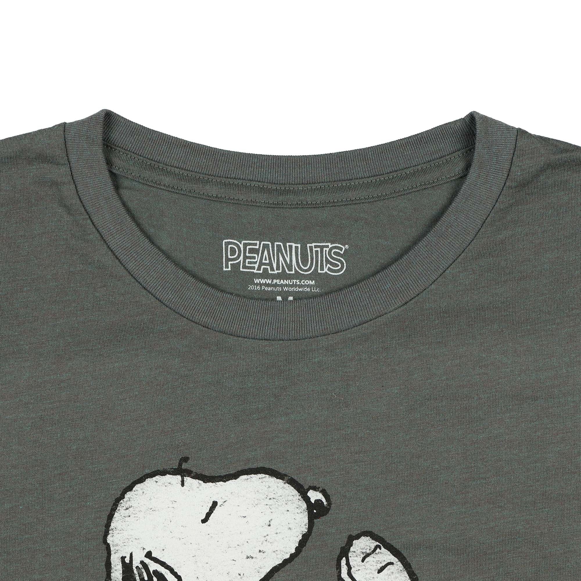 Peanuts Shirt Men's Snoopy Nope Not Today Short Sleeve Top