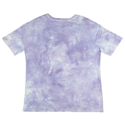 Disney Stitch T-Shirt Women's Tropical Print Tie-Dye Graphic Tee