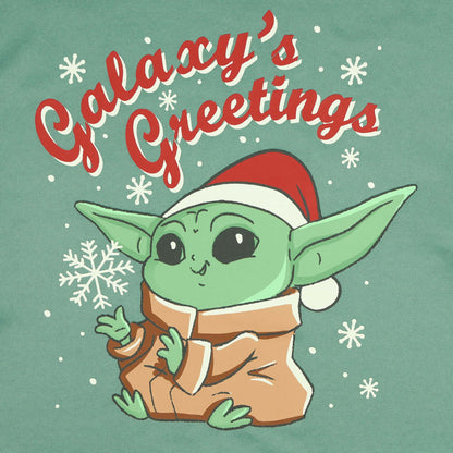 The Mandalorian Sweatshirt Women's Grogu Christmas Pullover