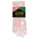 Wicked Opera Gloves Galinda Pink Satin Adult Formal Evening Long Gloves