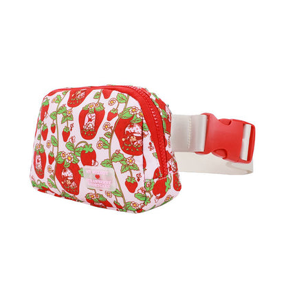 My Melody Strawberry Shortcake Fanny Pack All-Over Print Adjustable Belt Bag