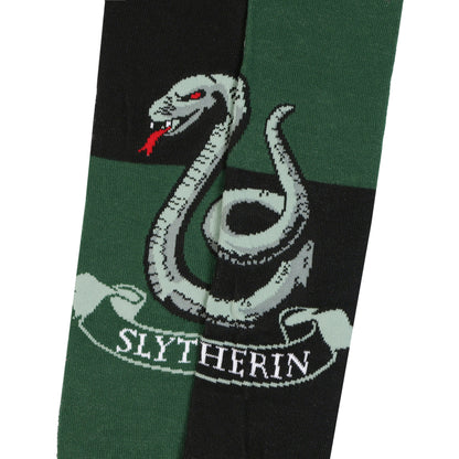 Harry Potter Socks Women's Slytherin House Logo Long Crew Sock 1 Pair Size 4-10