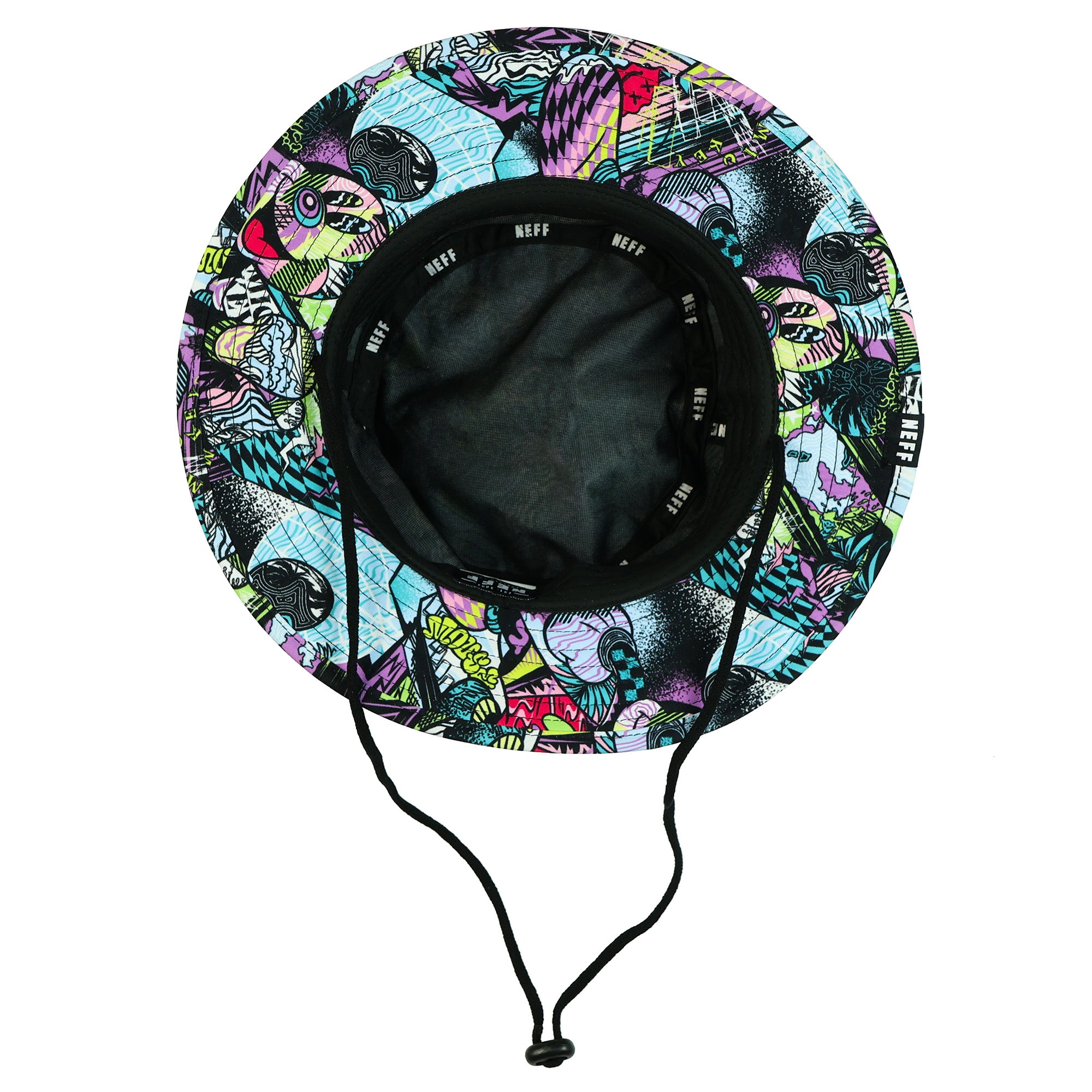 NEFF X Disney Mickey Mouse Adult Wide Brim Boonie Bucket Hat