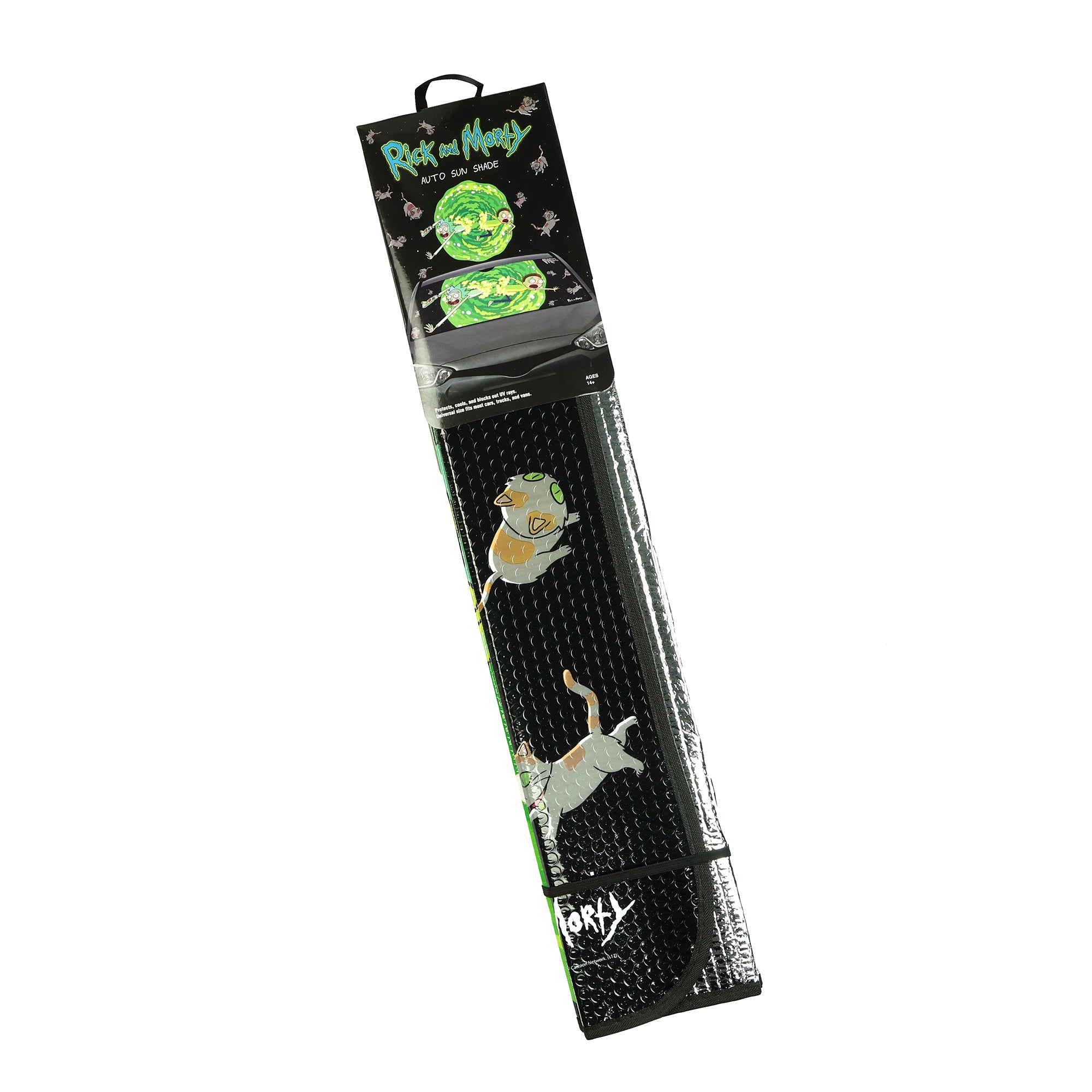 Rick and Morty Portal Design Auto UV  Protectant Windshield Sun Shade