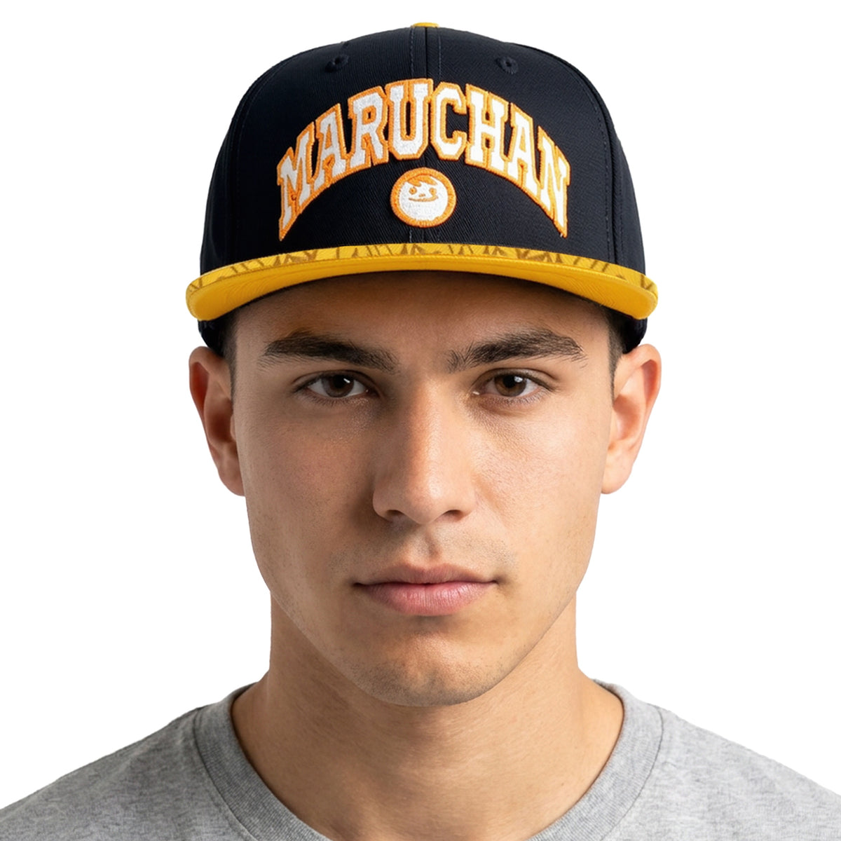 Maruchan Hat Men's Instant Lunch Logo Adjustable Snapback Cap OSFM