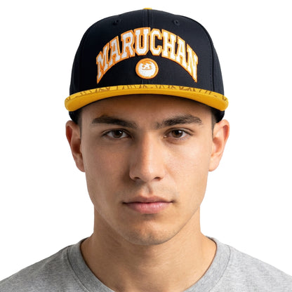 Maruchan Hat Men's Instant Lunch Logo Adjustable Snapback Cap OSFM