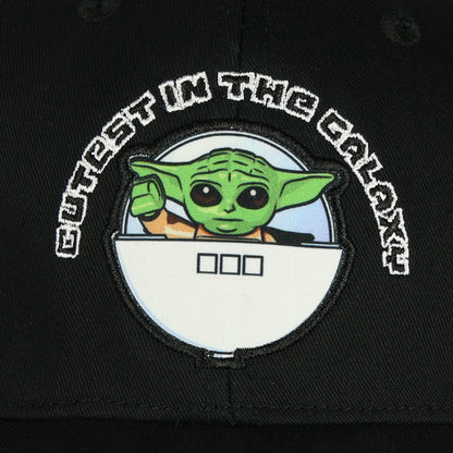 The Mandalorian Hat Youth Grogu Cutest In The Galaxy Snapback Baseball Cap