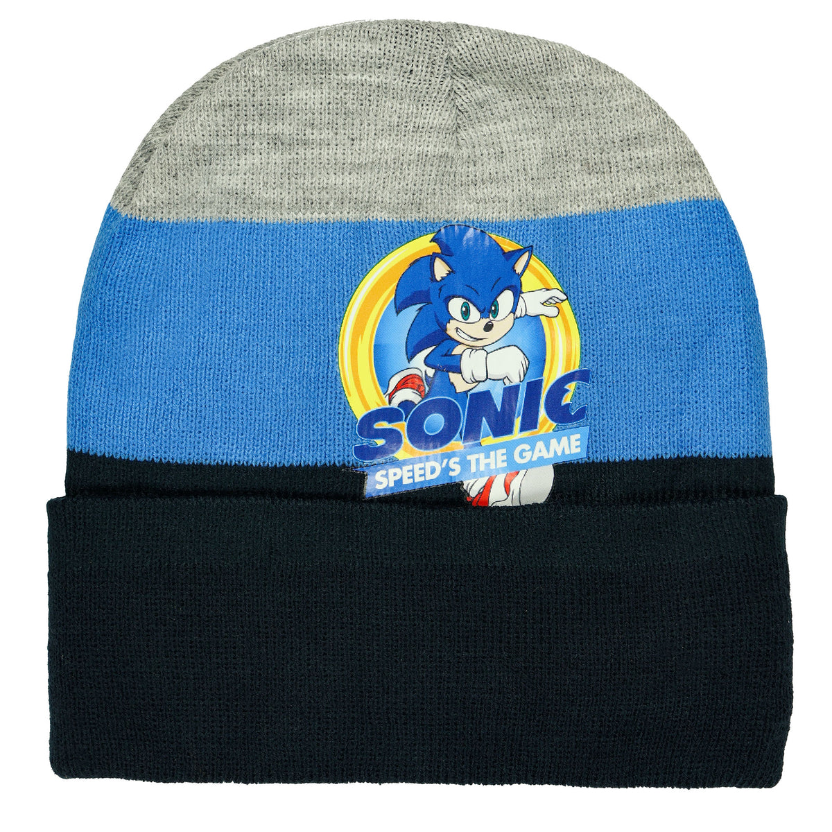 Sonic The Hedgehog 2 Speed's The Game Youth Beanie & Glove Set OSFM