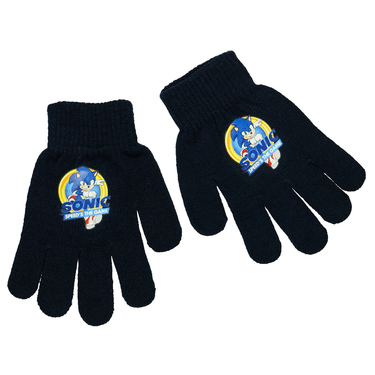Sonic The Hedgehog 2 Speed's The Game Youth Beanie & Glove Set OSFM